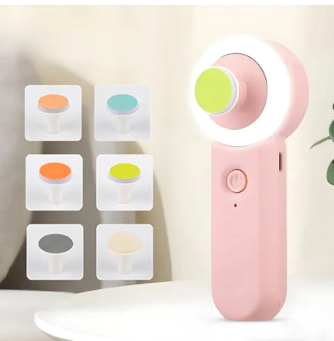 Aparador de unhas elétrico luminoso